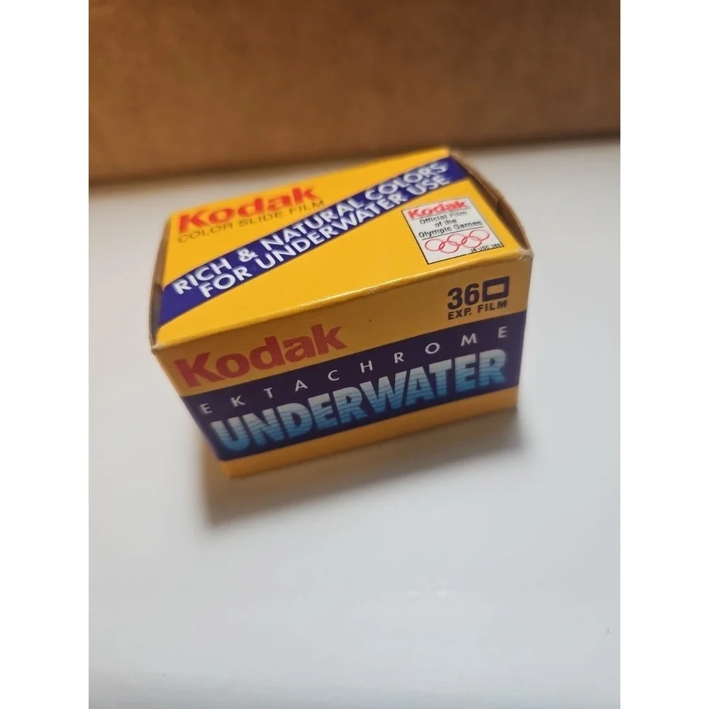 KODAK EKTACHROME UNDERWATER UW 135-36mm FILM EXP 02/1995 Color‎ Slides EI50 New
